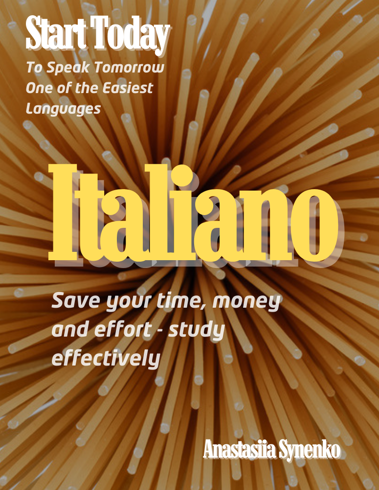 Learn Italian today to safe time money and effort